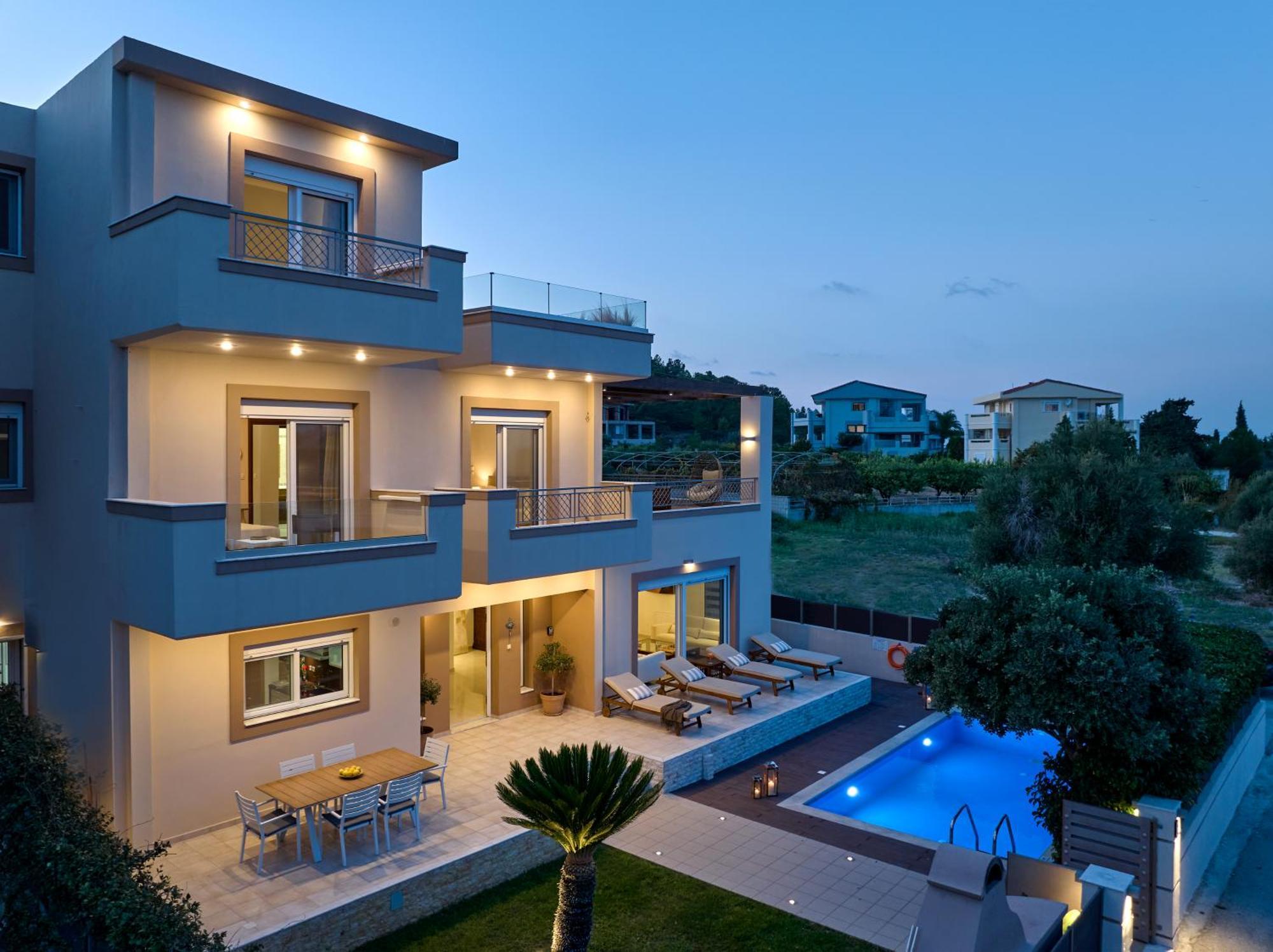 Chrissiida Villa Ялиссос Экстерьер фото